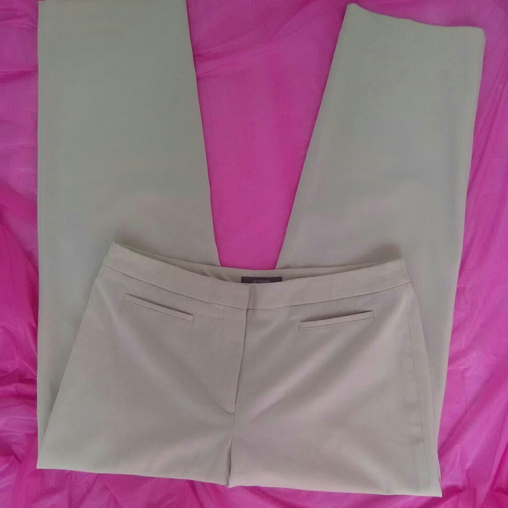 liz claiborne Classic Fit Straight Leg Trousers